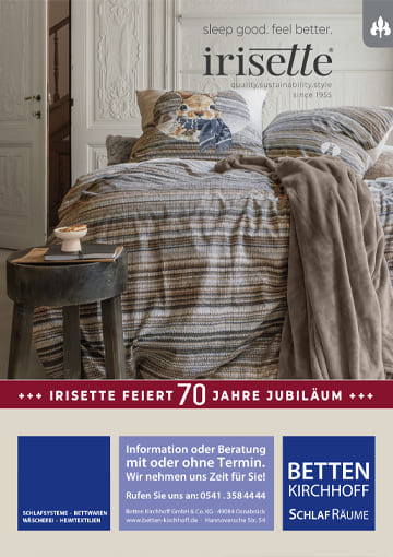 Irisette feiert 70 Jahre Jubiläum